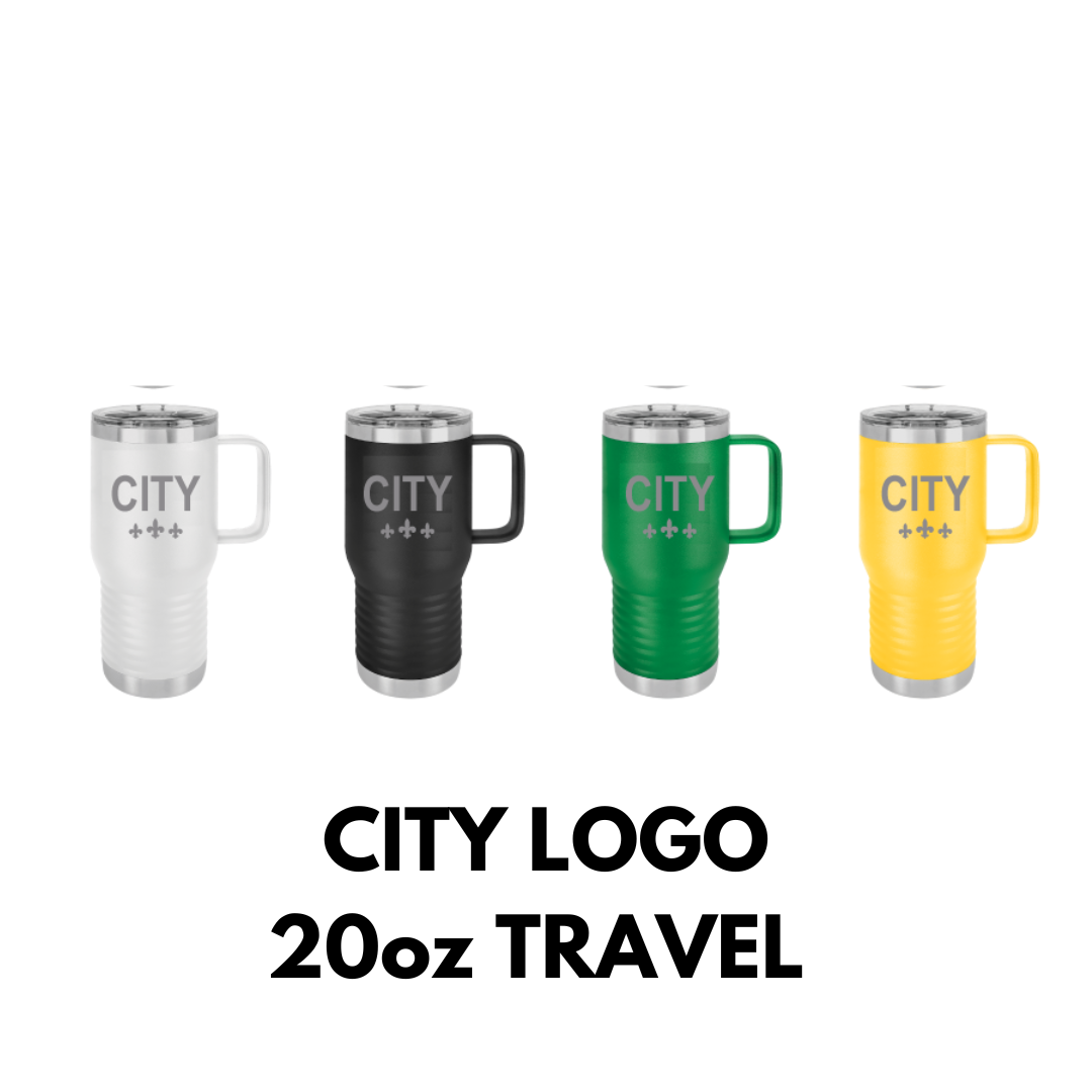 Falls City Soccer Club 20 oz Travel Tumbler