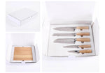Kitchen Knife Set with Magnetic Block Stand