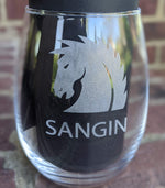 15oz Stemless Wine Glass - Custom