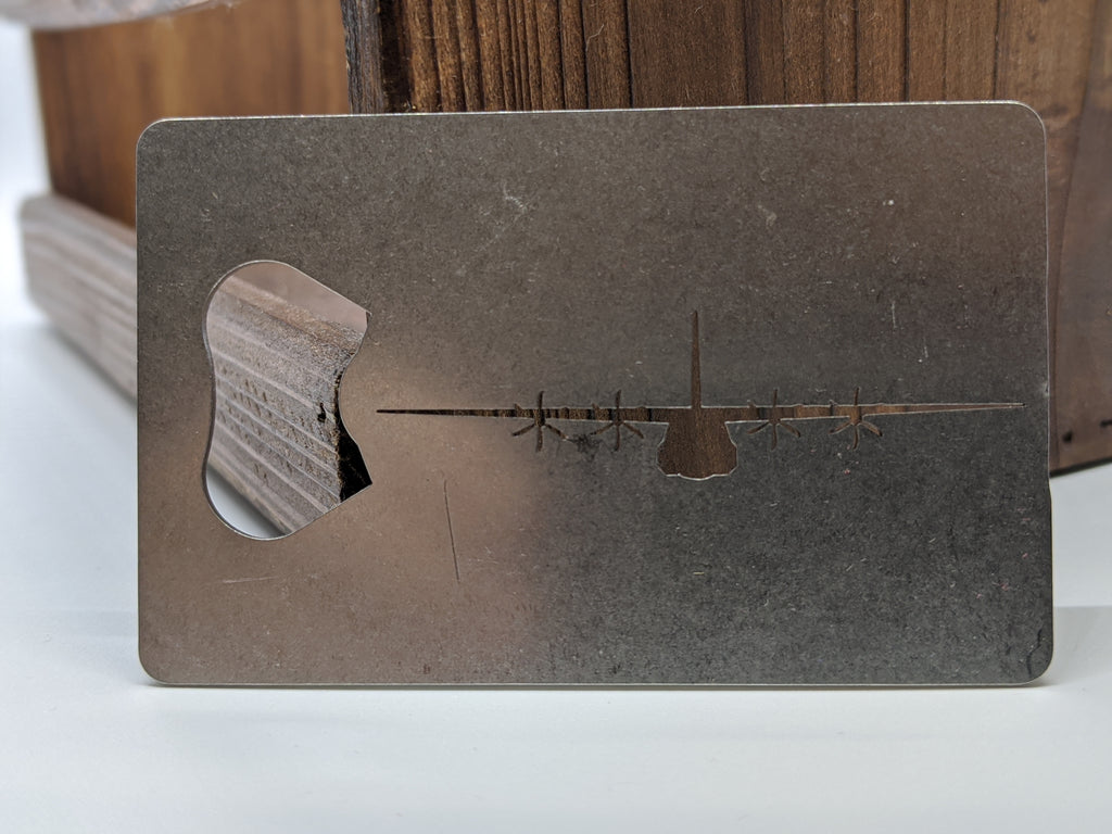C-130J Credit Card Bottle Opener