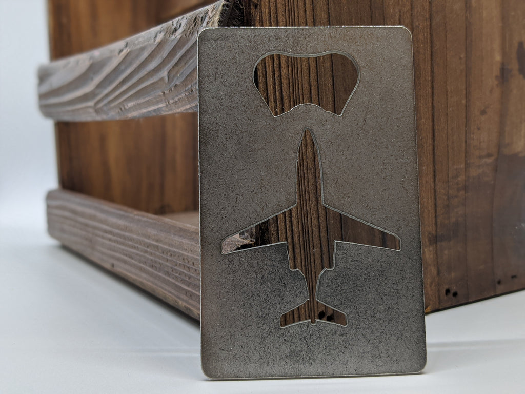 T-1 Jayhawk Credit Card Bottle Opener