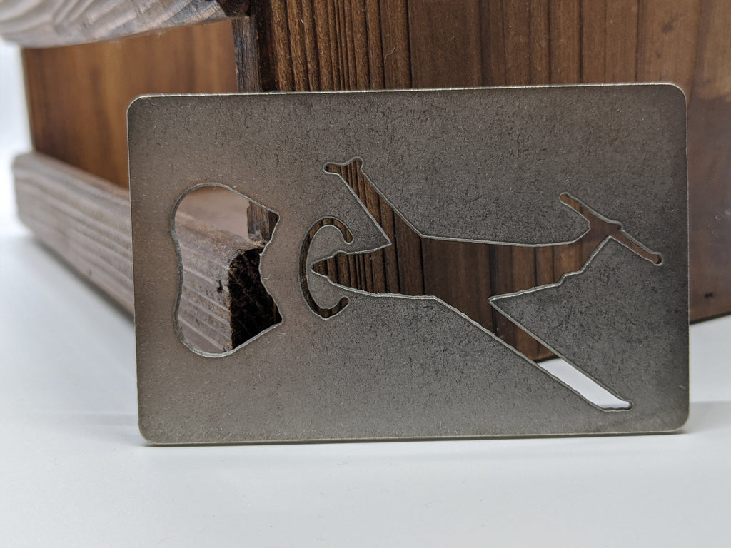 U-28 Credit Card Bottle Opener
