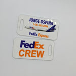 FedEx Crew Luggage Tag