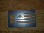 B-2 American Flag Credit Card Bottle Opener