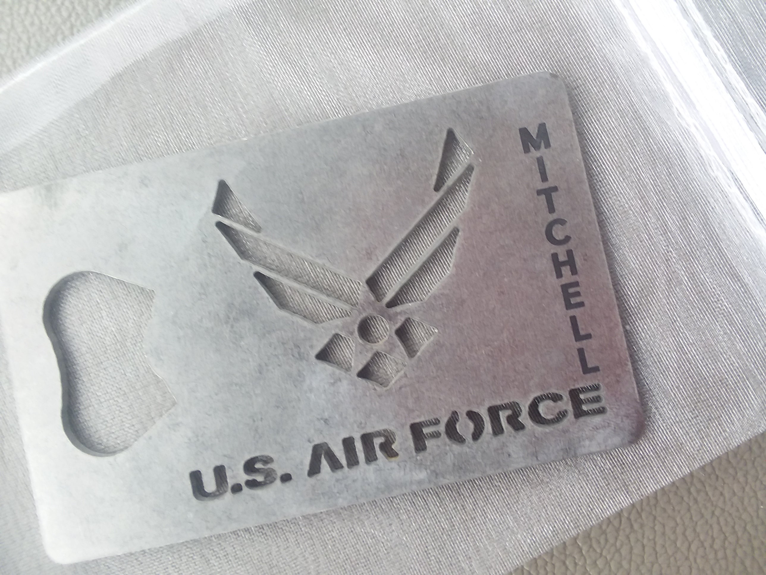 U.S. Air Force Credit Card Bottle Opener