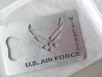 U.S. Air Force Credit Card Bottle Opener