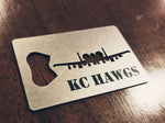 A-10 Warthog Credit Card Bottle Opener