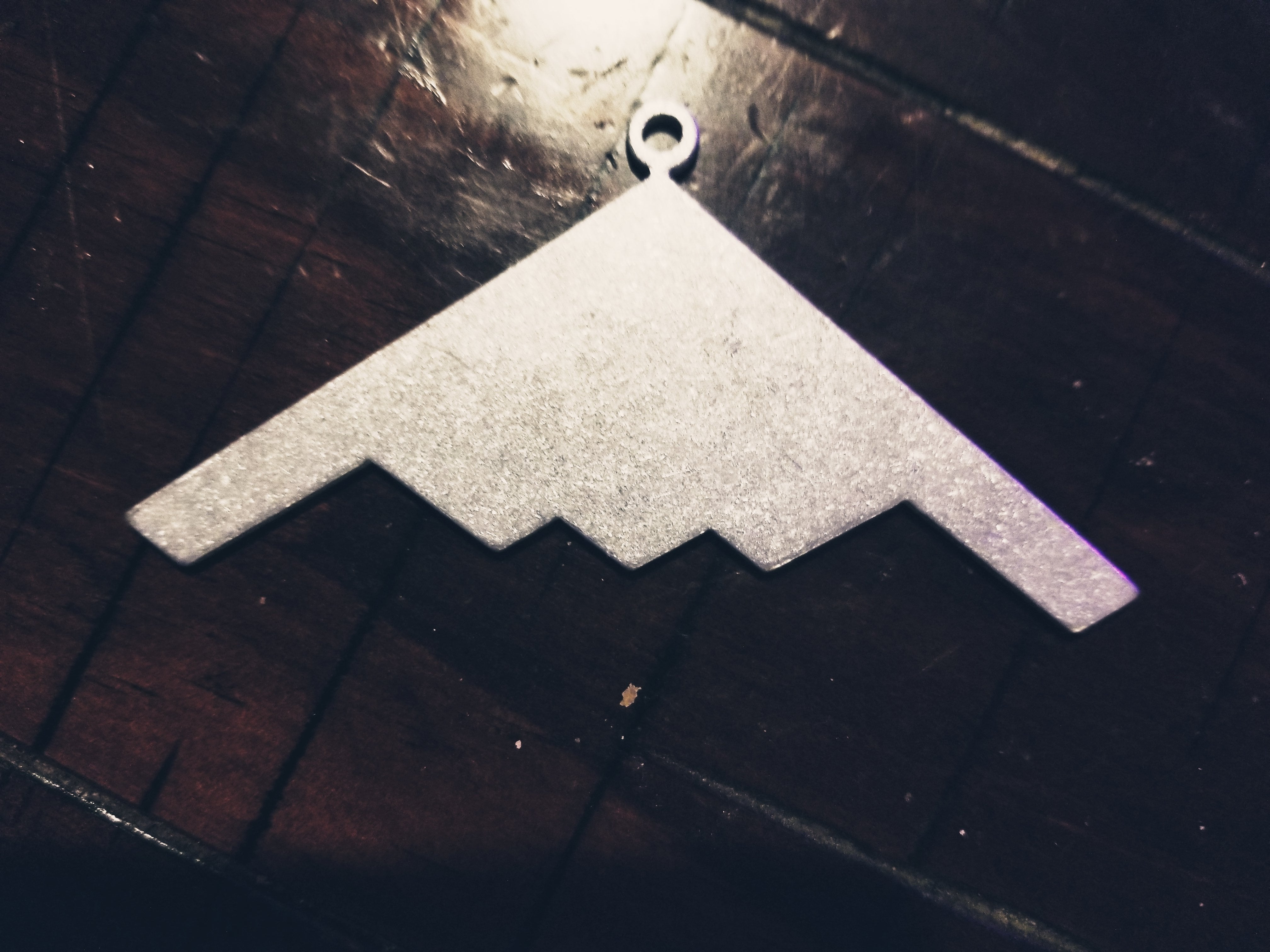 B-2 Shape Christmas Ornament