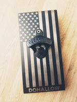 Wall Mounted Flag Customized Bottle Opener