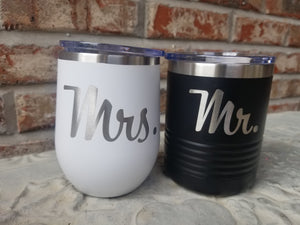 His and Her Tumbler Set