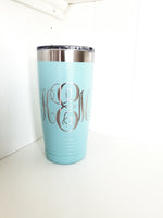 Monogrammed Tumbler