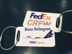 FedEx Crew Luggage Tag
