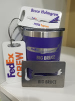 FedEx Crew Luggage Tag