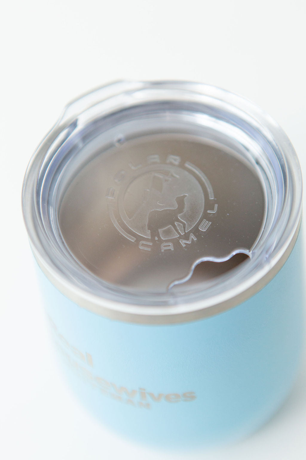 Laser Engraved Stemless Powdercoated Wine Tumbler