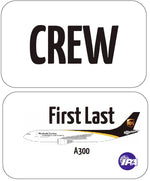 UPS Airlines Crew Luggage Tag