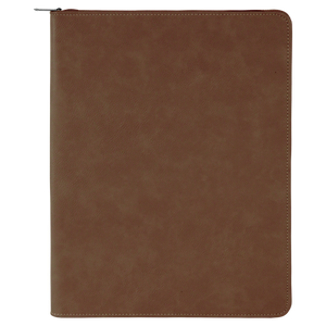 Leatherette Portfolio with Notepad 9.5 x 12
