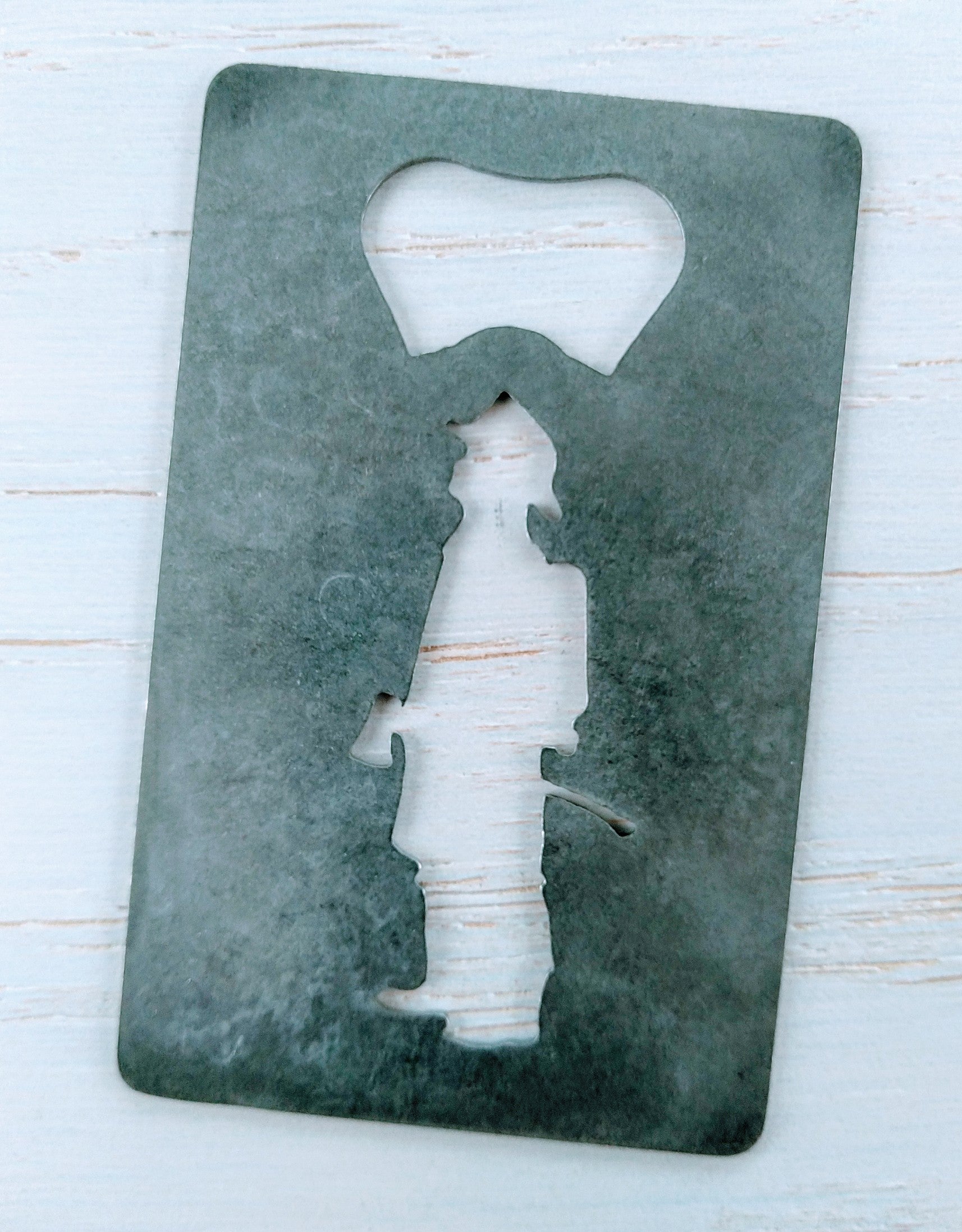 Fire Fighter Credit Card Bottle Opener