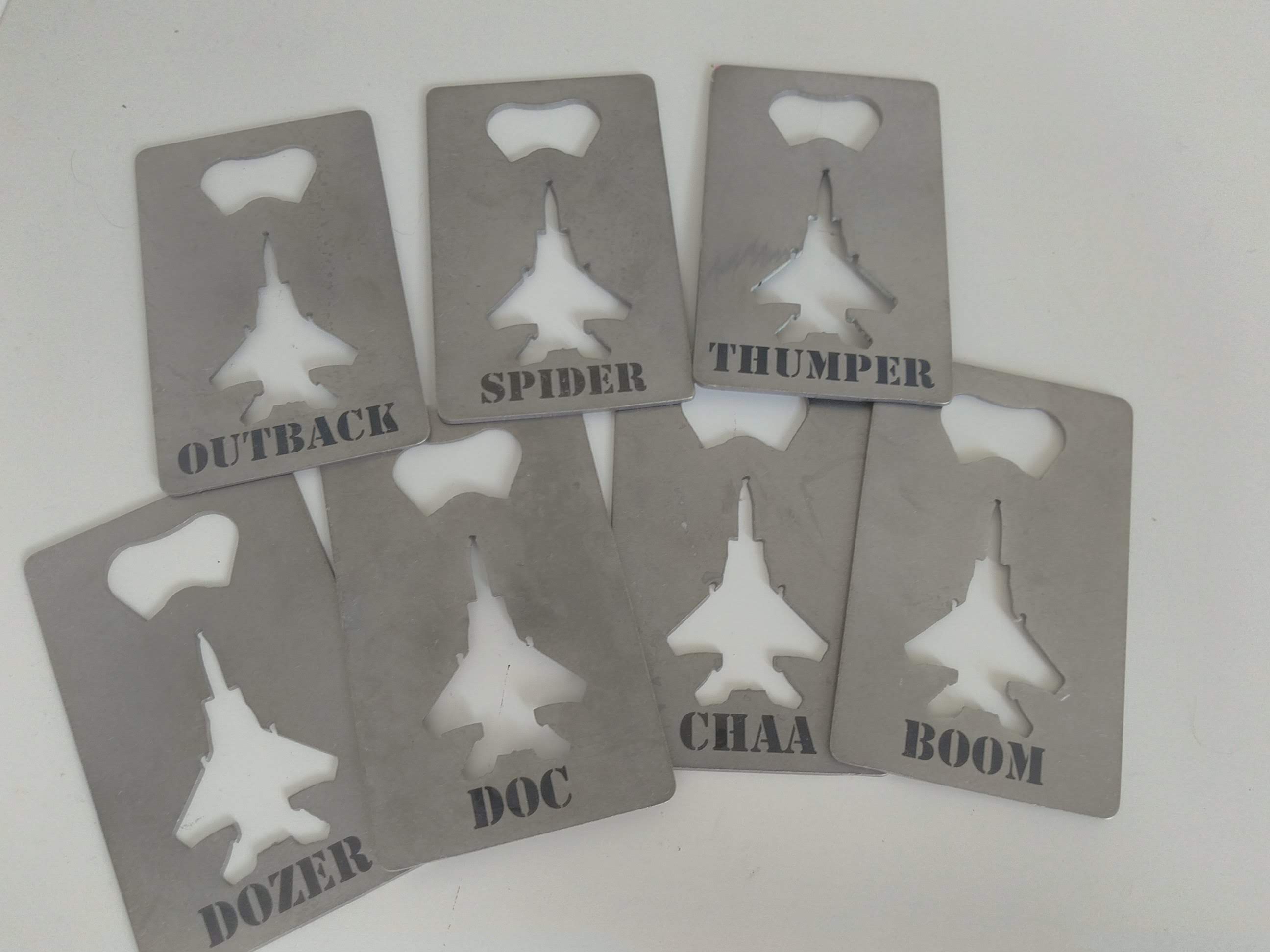 F-15 Credit Card Bottle Opener