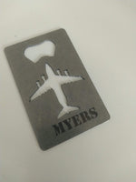 C-17 Credit Card Bottle Opener
