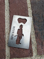Fire Fighter Credit Card Bottle Opener