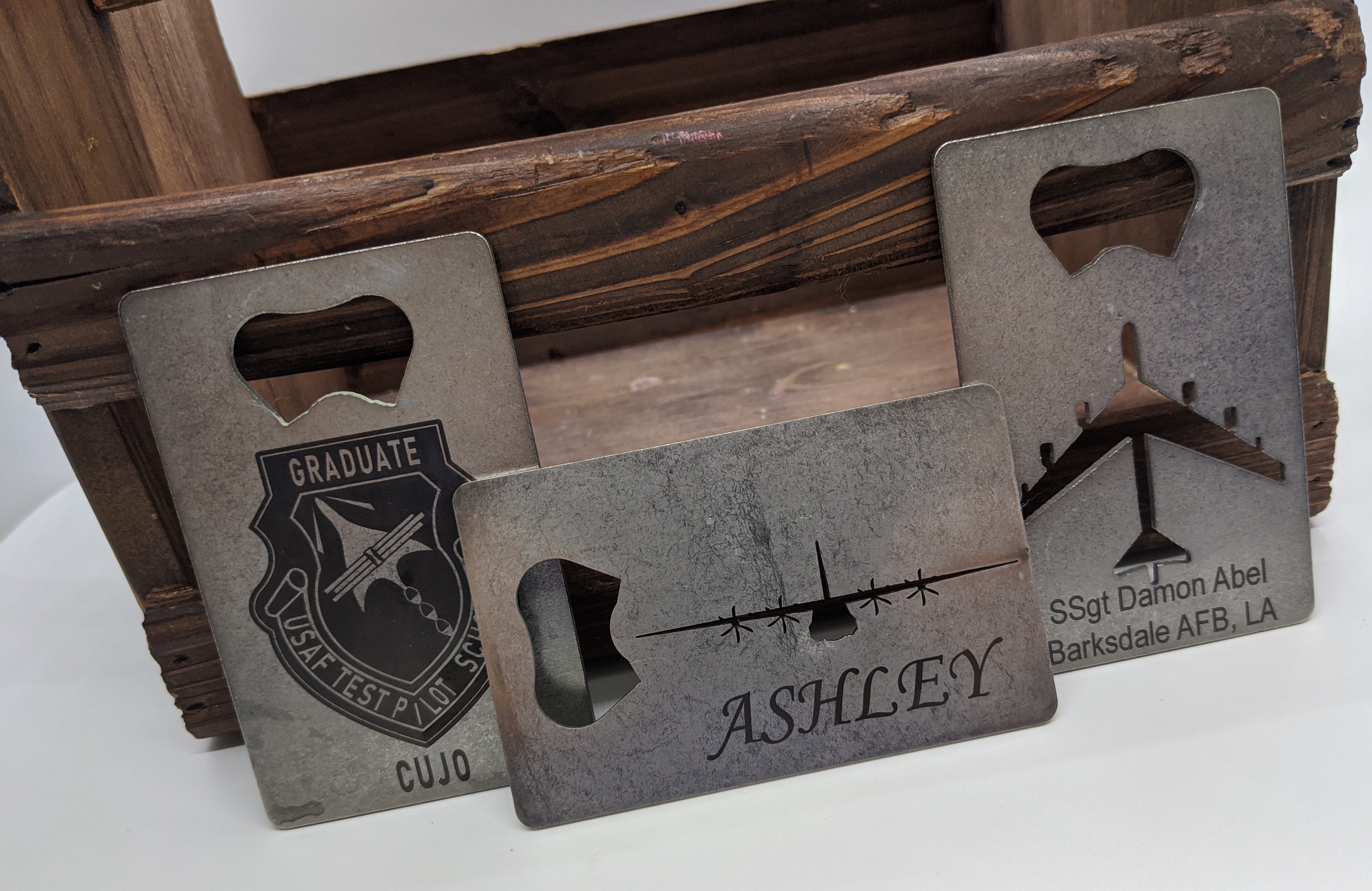 F-16 Credit Card Bottle Opener