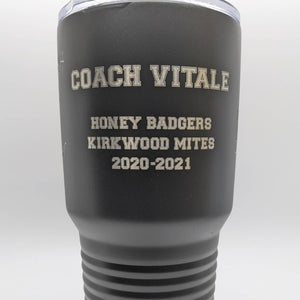 Coach Gift Tumbler