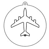 Aircraft Christmas Ornament