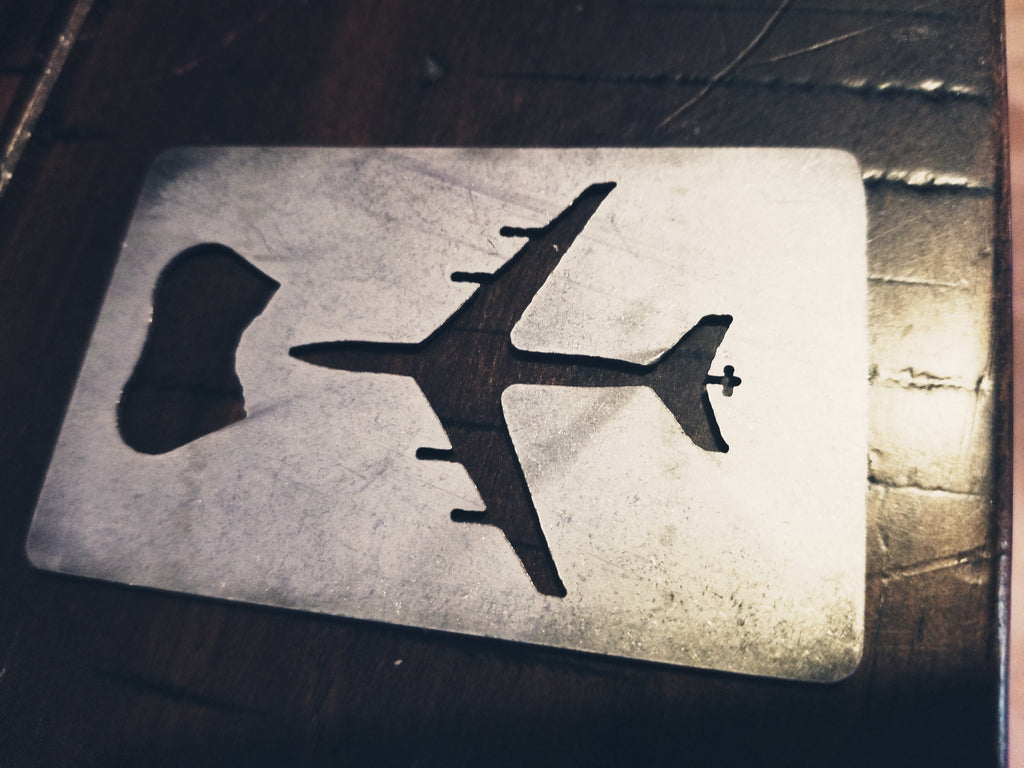 KC-135 Credit Card Bottle Opener