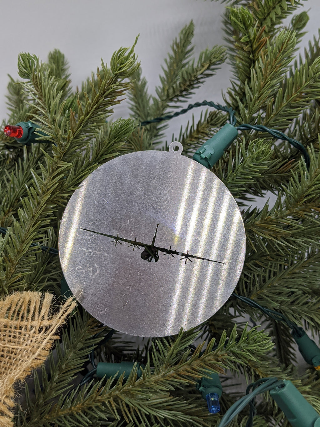 C-130J Christmas Ornament