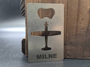 T-6 Texan II Credit Card Bottle Opener