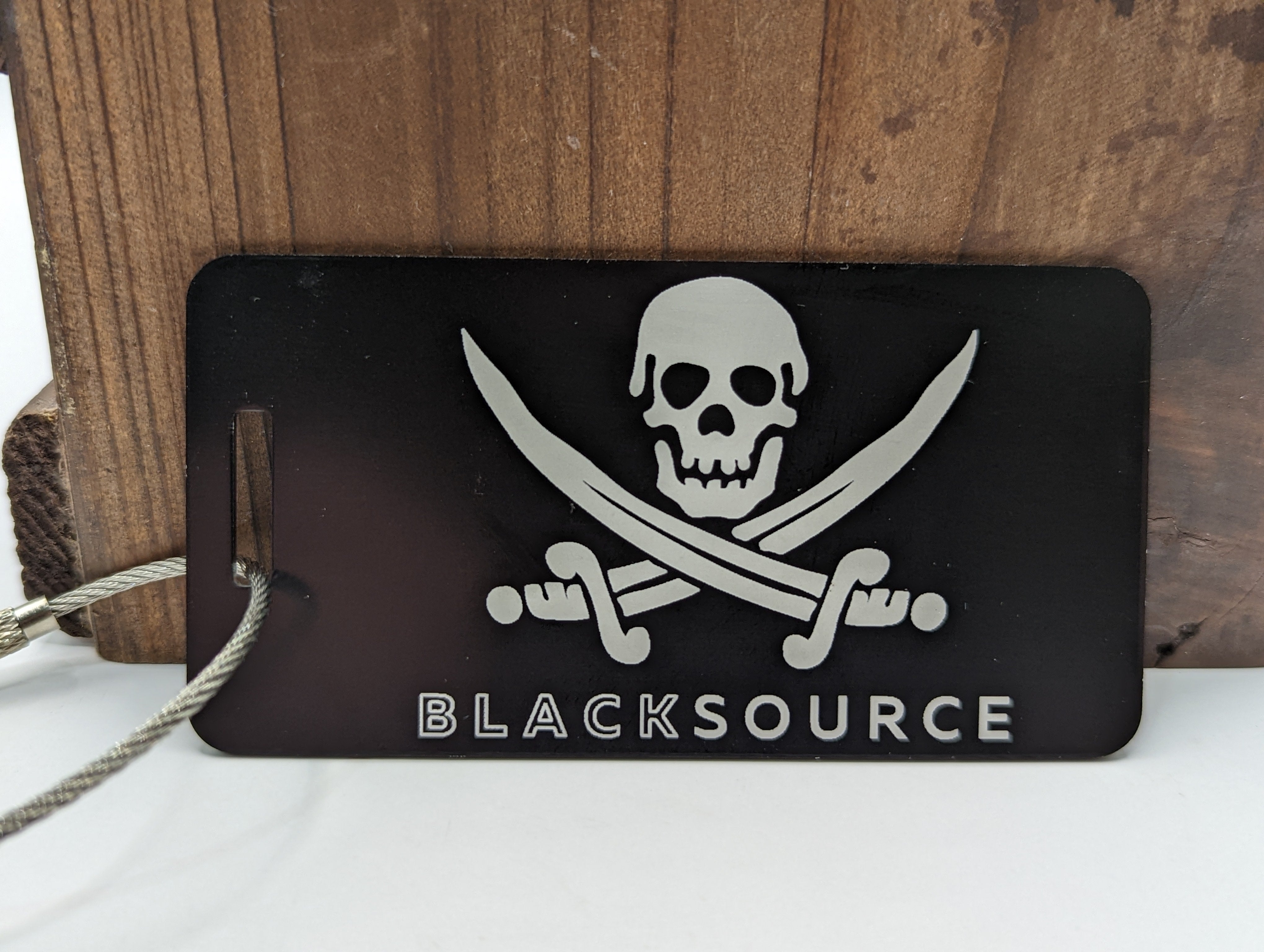 Custom Metal Luggage Tag – Stealth Steel Designs