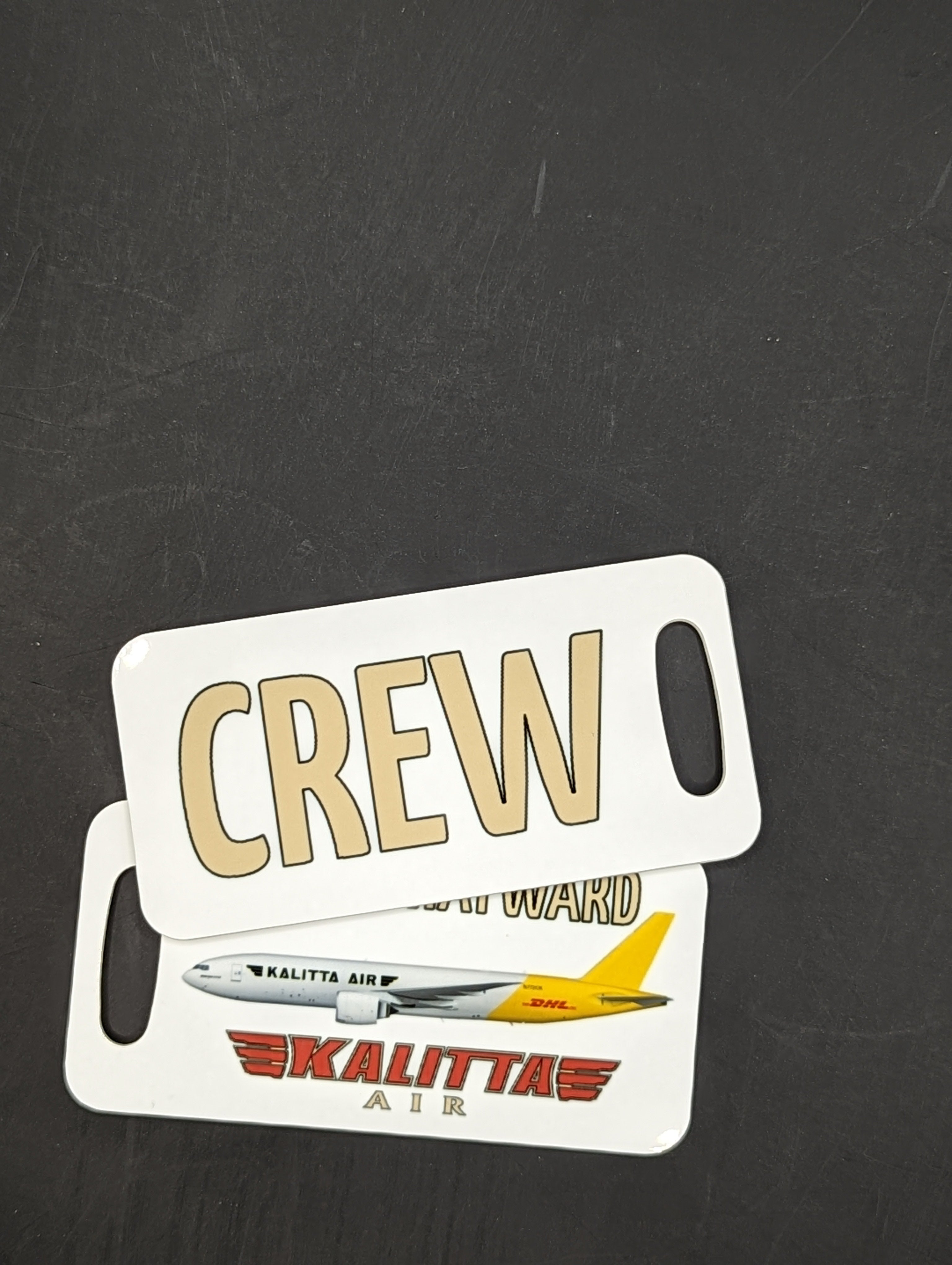 Custom Luggage / Bag Tags - Hard Plastic
