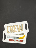 Custom Luggage / Bag Tags - Hard Plastic