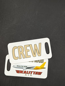 Kalitta Airlines Crew Luggage Tag