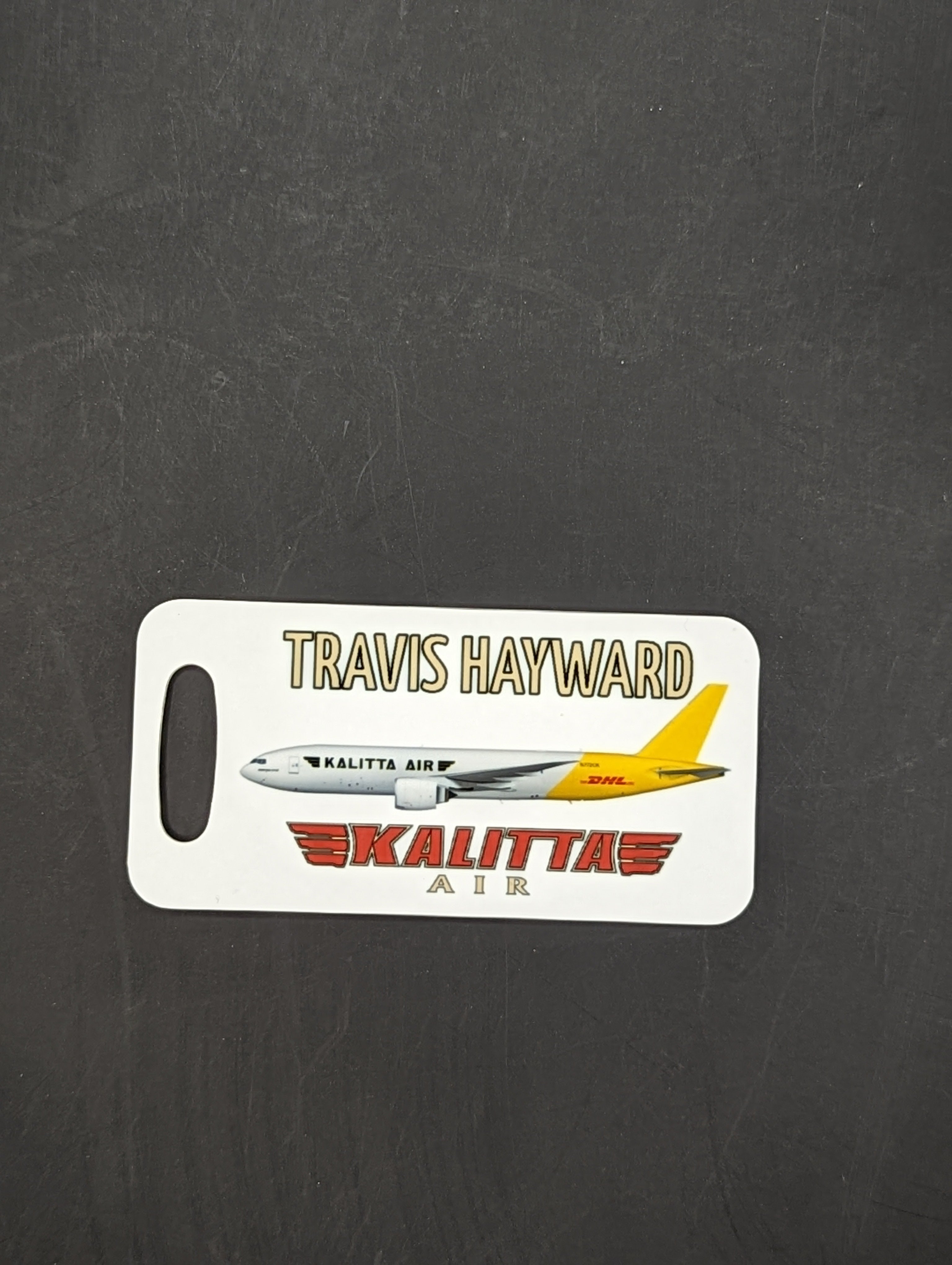 Custom Luggage / Bag Tags - Hard Plastic