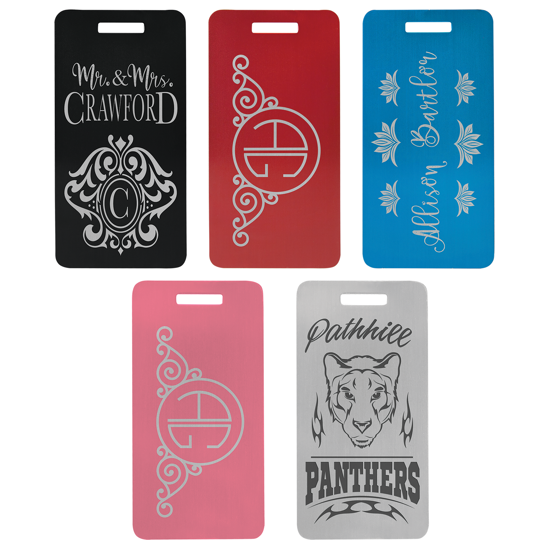 Custom Metal Luggage Tag