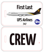 UPS Airlines Crew Luggage Tag