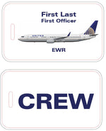 United Crew Luggage Tag