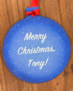 Santa Sleigh Ornament