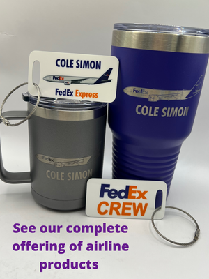 FedEx Crew Luggage Tag