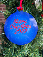 *New for 2022* Santa Sleigh Ornament