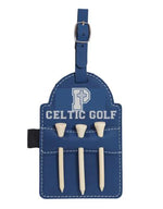 Leatherette Golf Tee Set